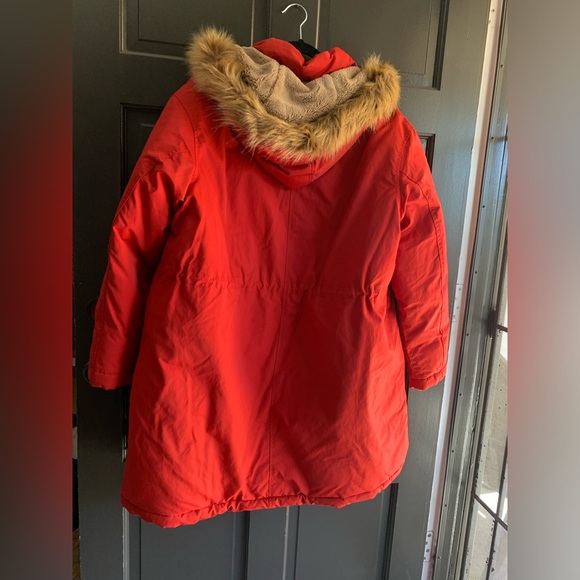 NWT Universal Thread Red Hooded Trench Utility Snow Jacket Water Repellant XXL - Picture 4 of 10